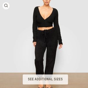 NWT SKIMS Cozy Knit Jogger Pants S/M